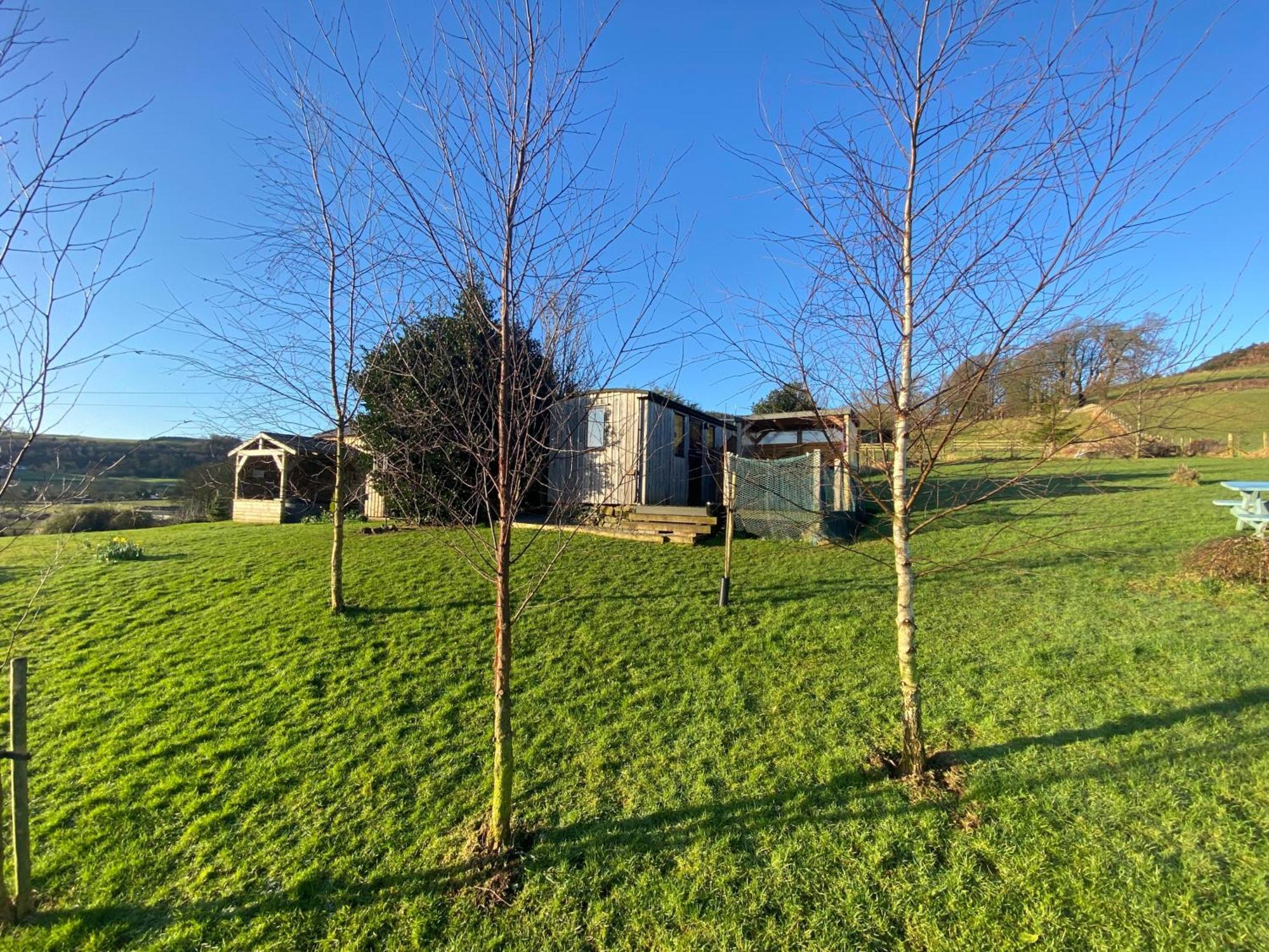 Stunning Shepherds Hut Rural Bliss Dumfries Exteriér fotografie